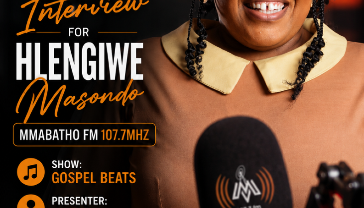 Mmabatho fm interview Hlengiwe